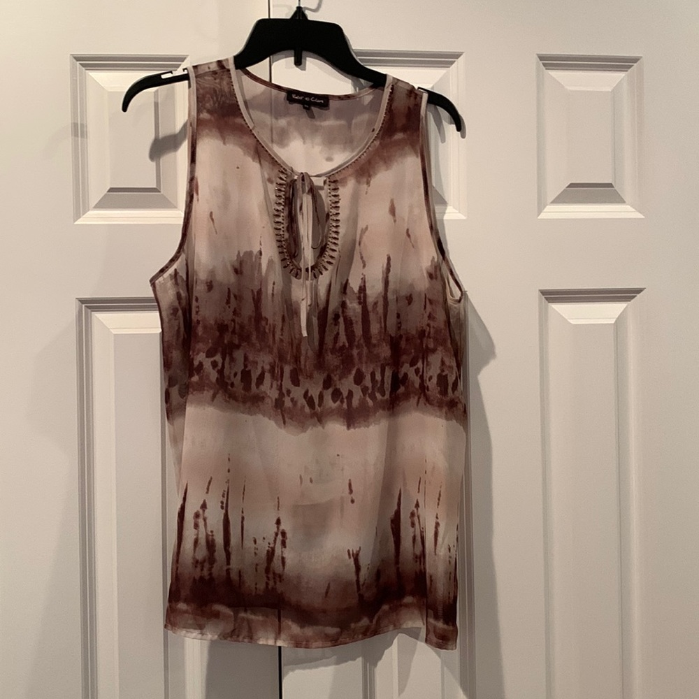 EARTHY Violet & Claire Sheer Tank